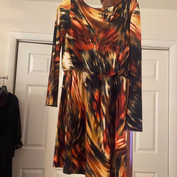 Brown multi colors browns design - Picture 1 of 4